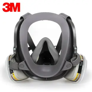 3M防毒面具全面罩呼吸面罩防塵防化6800噴漆化工呼吸器防毒氣裝備