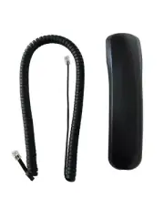 Handset Receiver with Curly Cord Panasonic KX-DT500 KX-NT500 Phone Black DT5