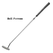 Bell Full Offset 360 RH Golf Putter-Winn Jumbo Lite grip-32" to 38" CNC Milled