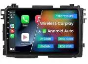 Android 13 Car Stereo Double Din for Honda Vezel HR-V HRV 2013-2022, 9 Inch
