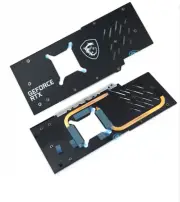MSI RTX 3080 RTX3090 GAMING X/Z TRIO Video Card GPU Back Plate Rear Panel Cover