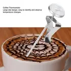 Coffee Thermometer Milk Frothing Dial Pointer Temperature Meter with Hook Kitche