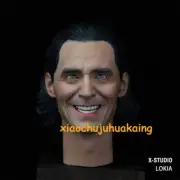 Loki River Cruise 1/6 Head Carving Painted Sculpture Figure Model Accessory