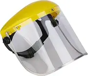 New Safety Face Shield with Mesh Visor for Chainsaw Trimmer Pole Pruner