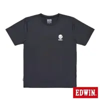 在飛比找momo購物網優惠-【EDWIN】男裝 涼感系列 小LOGO圓領短袖T恤(黑色)