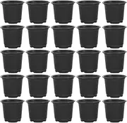 BCOATH 30pcs Thickened Plastic Nursery Pot for Planting Durable Flower Breeding Containers for Outdoor Pots and Seedlings