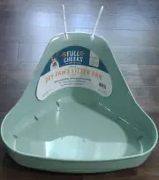 Corner Plastic Pet Litter Tray Box w/ Hooks For Mouse Rat Rabbit Hamster