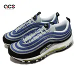 NIKE 休閒鞋 WMNS AIR MAX 97 OG 女鞋 藍 銀 撞色 反光 子彈 復古鞋 DQ9131-400