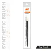 Dry Large Synthetic Brush AK Interactive AKB025 Hobby Tool