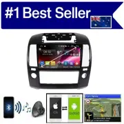 for NISSAN D40 2007-2015 GPS APPLE CARPLAY ANDROID AUTO CAMERA ODB DAB+ TPMS DVR