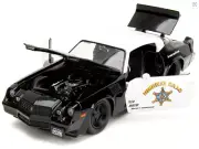Chevrolet Camaro Z28 1979 Jada 1/24 Police Highway Drag Bigtime Muscle Diecast