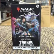 Magic the Gathering Tarkir Dragonstorm Jeskai Striker Commander Deck