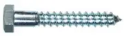 Hex-Head Lag Bolt, .5 x 5-In., 25-Ct. -230137