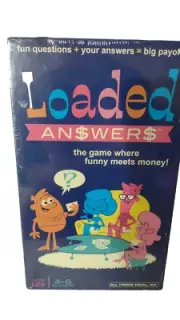 LOADED ANSWERS 4-6 Player Party Game Ages 12+ NEW Factory Sealed board games