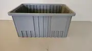 Quantum DG92080GY Plastic Dividable Grid Container, 16-1/2"L x 10-7/8"W x 8"