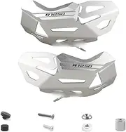 Cylinder Head Guard R1250GS Engine Guard Cover Protector for BMW R 1250 GS ADV Adventure All Year R1250RT R1250RS R1250R Accessories (Color : Silver-Silver)
