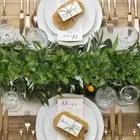2xArtificial Hanging Plant Flowers Greenery Vine Leaf Garland Fake Faux Decor US