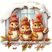 Diamond Painting KIt ... Three Chipmunks...Free Shipping