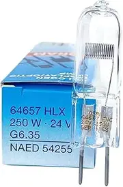 64657HLX 24V250W Projector Lamp Microscope Halogen Light Bulb G6.35