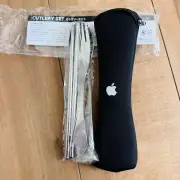 Apple Outdoor Cutlery set - Chopsticks, Fork, Spoon Novelty Not for sale