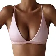 [Generic] Support Sports Bra American Foreign Trade Sexy Solid Color Bikini Women's Swimsuit Bra Bra Women