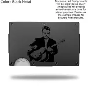 Custom JEFF LYNNE IMAGE Laser Engraved Wallet - Pick A Wallet Color