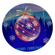 Christmas Table Cover Cloth for 120cm Round Dining Tables