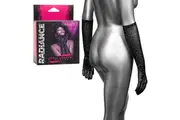 Radiance Full Length Gloves - Sensual Pleasure Enhancing Handwear for Intimate Encounters - Model RFLG-2021 - Unisex - Exquisite Sensations - Seductive Black