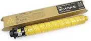 MPC6003C Toner Cartridge with chip Compatible for Ricoh MPC 3003 C3503 C4503 C5503 C6003 MPC3004 C3504 Printers,High Yield Black Toner 51000 Pages, Color Toners 30000 Pages,Yellow-1 Pack