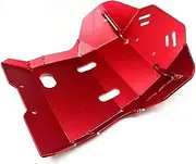 Motorcycle Chassis Cover FIT for Honda Crf250l CRF 250l Rally 250l 2013-2020 Motorcycle Accessories 3mm Engine Base Guard Frame Slider Chassis Skid Plate(Rouge)