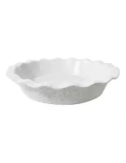 [Robert Gordon] Natural Home Family Pie Dish in White Speckle