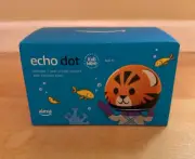 New Amazon - Echo Dot Kids Tiger