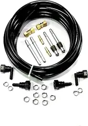 Nylon or Steel Fuel Line Replacement Kit. Fittings/Tubing/Compression Fittings. 25' 8 mm Fuel line tubing