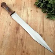 Roman Gladius Custom Battle Ready High Carbon Steel Gladiator Sword With Sheath