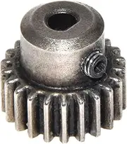 Motor Gear Compatible with MJX 1/12 H12Y H12Y+ Pinion Assembly Drive Gear Upgrade Parts(brownish gray)