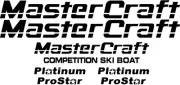 MasterCraft Platinum Prostar Full set #2