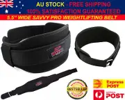 Weight Lifting Bodybuilding Fitness Gym Neoprene Wide Double Back Support Belt