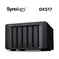 在飛比找momo購物網優惠-【Synology 群暉科技】DX517 5Bay NAS 