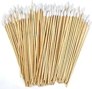 500/1000PCS Gun Cleaning Swabs - 6 Inch Bamboo Handled Pistol Cleaning Swabs - Highly Absorbent, Lint Free Gun Cleaning Supplies Swabs for Precision Cleaning, Applying