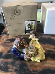 Disney Parks Authentic Beauty And The Beast Snow Globe Brand NEW w/ Original Box