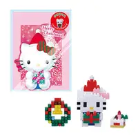 在飛比找PChome24h購物優惠-【Nanoblock 迷你積木】HELLO KITTY 聖誕