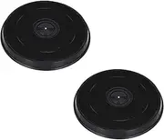 Pair of activated carbon filters for cooker hood, diameter 23 cm.