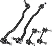 Car Stabilizer Sway Bar End Links Outer Tie Rod Set K90352 K90353