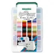 Madeira Incredible Threadable Aerofil Quilting Serger Thread Box 63 Spool Set