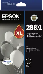 Epson 288XL DURABrite Ultra Black Ink Cartridge