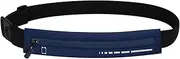 Slim Running Belt Fanny Pack for Men Women, Phone Holder for Running Water Resiatant Adjustable Waist Reflective Running Accessories for Sport, Money Belt Keys Belt (Blue)