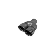 Redback Exhaust Tip LH 57mm 2-1/4" In 76mm 3" Out for Holden Commodore VE