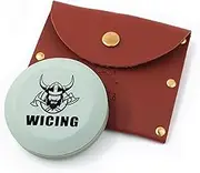 Axe Sharpener 400/1000 Grit, Sharpening Stone with Leather Sheath