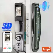 Tuya 3D Face Door Lock Security Face&Camera Monitor Fingerprint Password Unlock