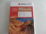 Agfa Photo Foto-Glanzpapier A4/50 Sheets Sheet / 210g Glossy Paper AP21050A4